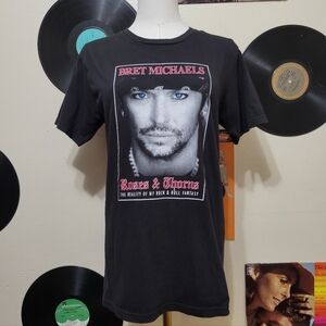 Quail Hollow | Bret Michaels Roses & Thorns Book Promo T-Shirt